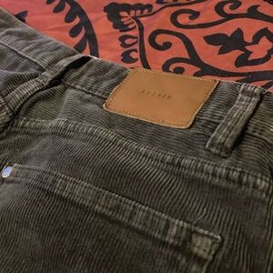 H&M L.O.G.G Denim CORDUROY Black Pants